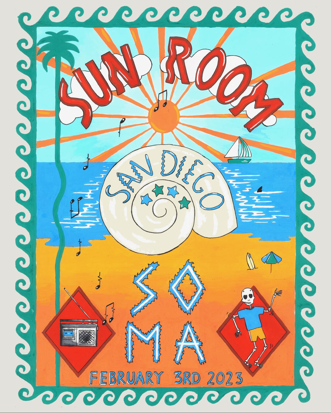 Sun Room San Diego Poster